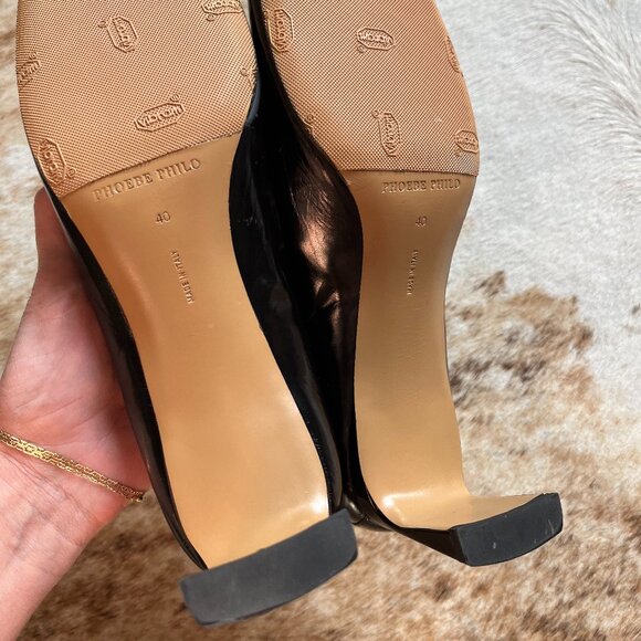 Phoebe Philo Club Loafer black leather NEW + never worn - Picture 7 of 10